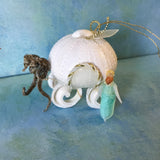 Cinderella Sea Urchin Carriage Ornament