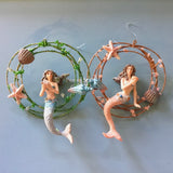 Sitting Mermaid Swing Ornament