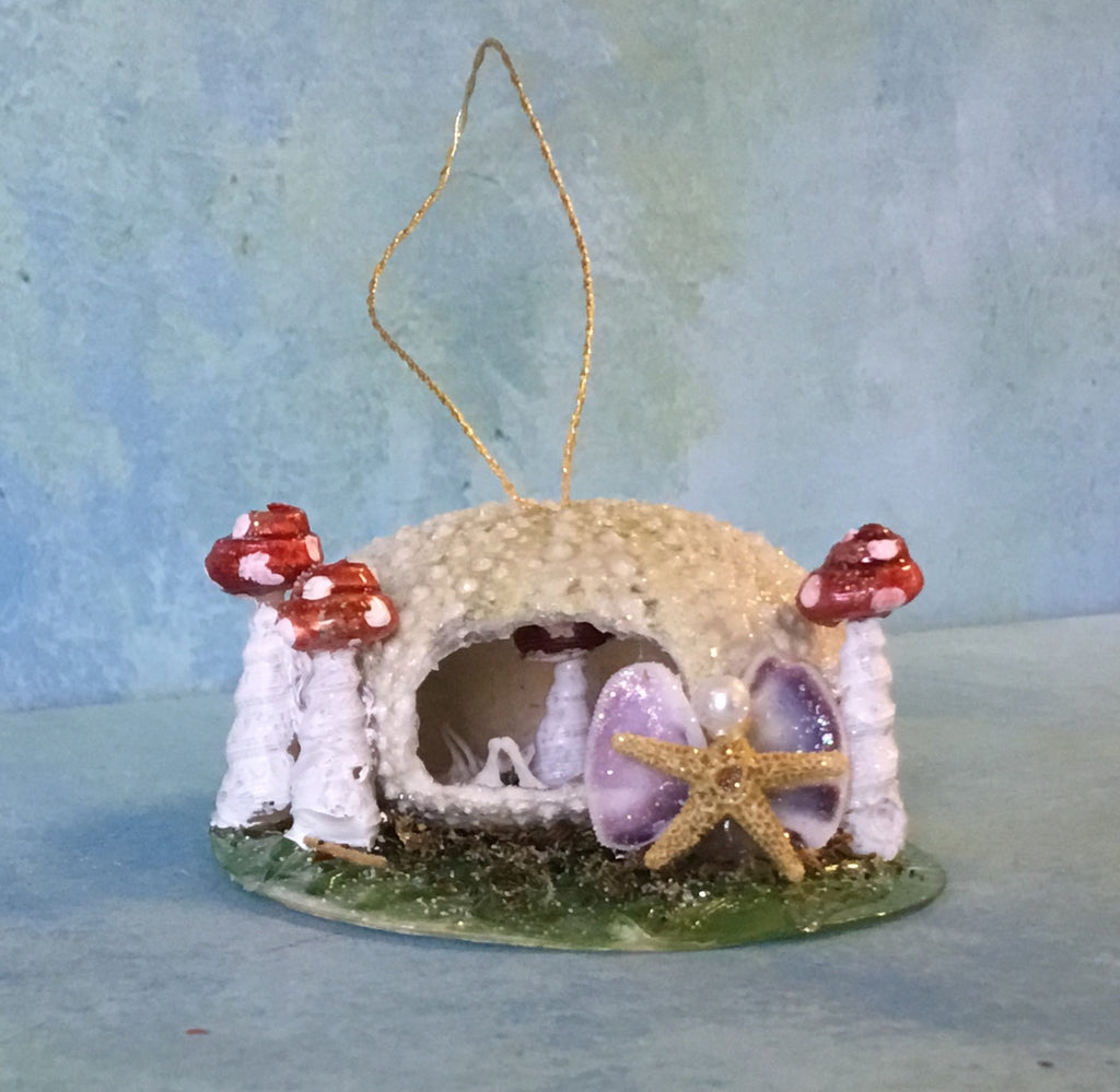 Sea Urchin Fairy House