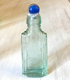Glass Pebble Top Collecting Bottles