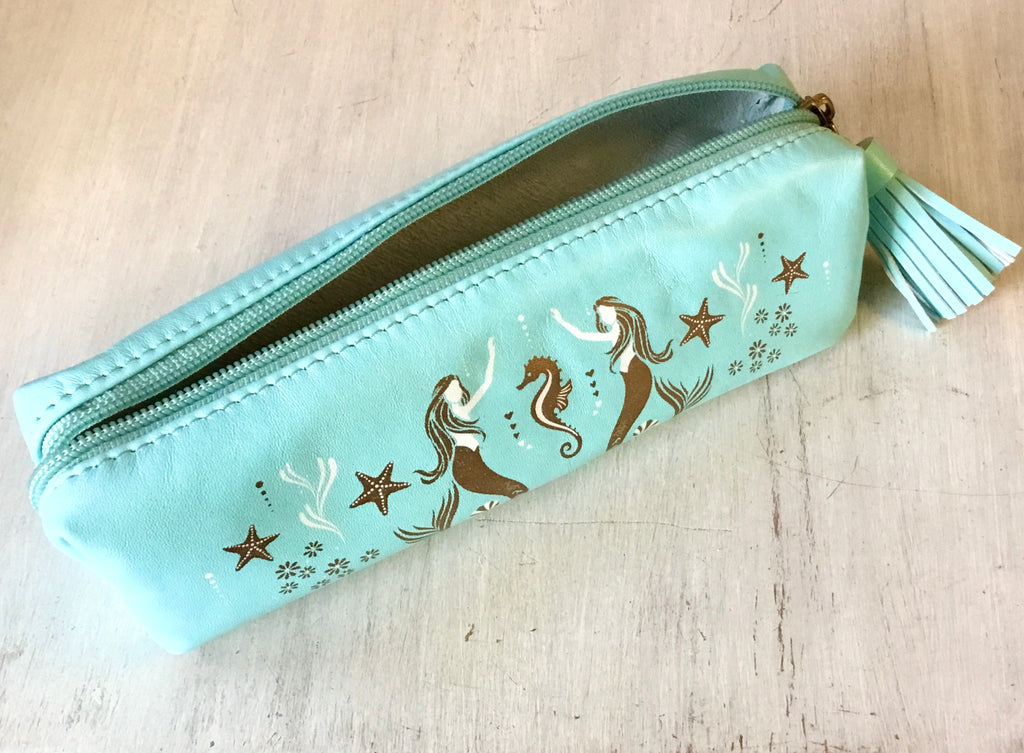 Gold Mermaid Zip Bag