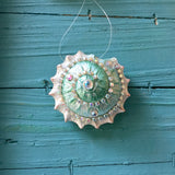 Jeweled Shell Ornament