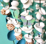 Butterfly Seashell Chandelier