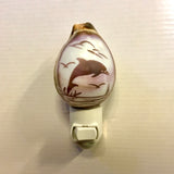 Carved Cowrie Shell Nightlight