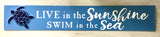 Beach Quotes Tin Sign
