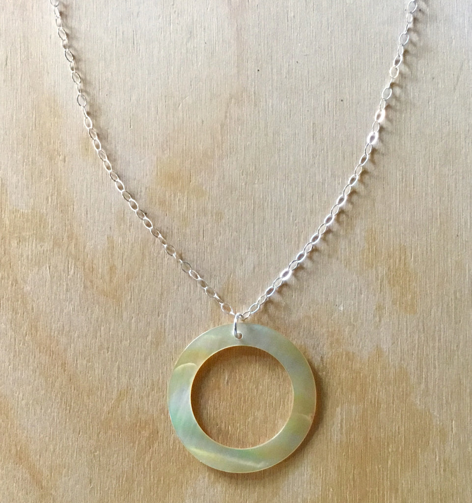 Seashell Ring Necklace
