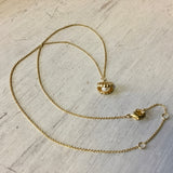 Dainty Clam Shell Pearl Necklace