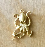 Crackin Octopus/ Medium/ Gold