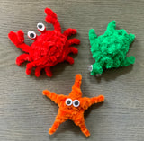 Fuzzy Sea Life Magnet