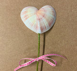 Shell Heart Flowers