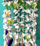 Butterfly Seashell Chandelier