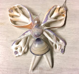 Butterfly Fairy Seashell Ornament