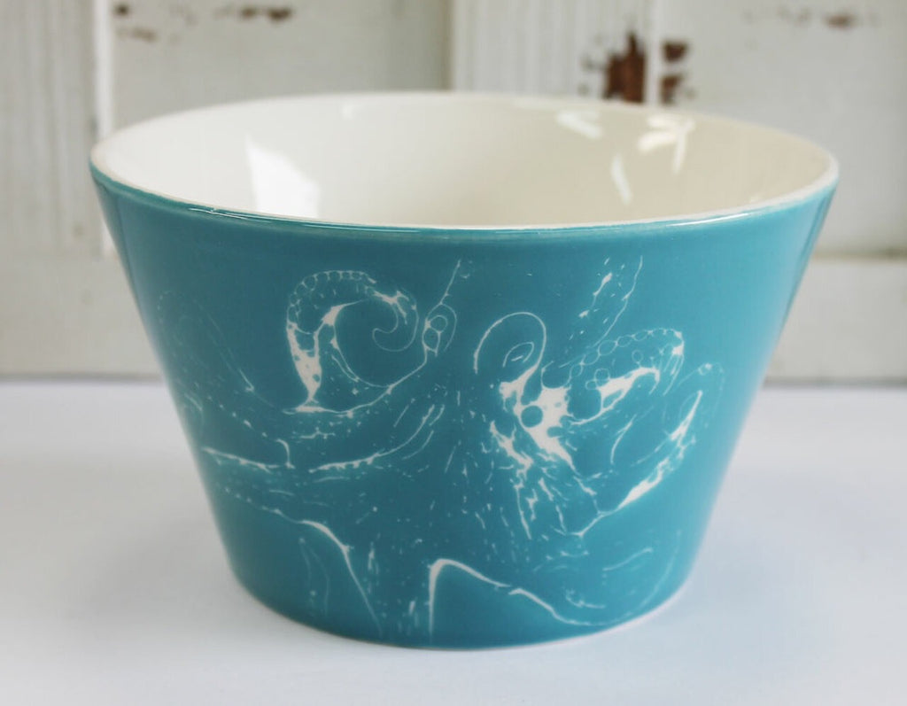 Octopus Stylized Bowl