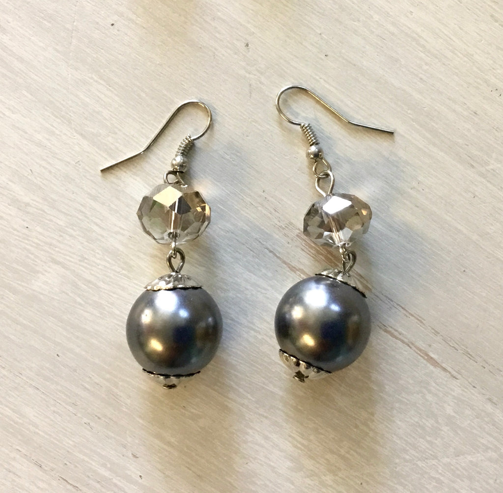 Pearl Jewel Drop Earrings