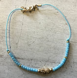 Beaded Pineapple Anklet