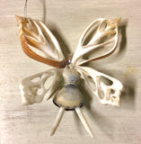 Butterfly Fairy Seashell Ornament