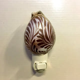 Carved Cowrie Shell Nightlight