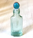 Glass Pebble Top Collecting Bottles