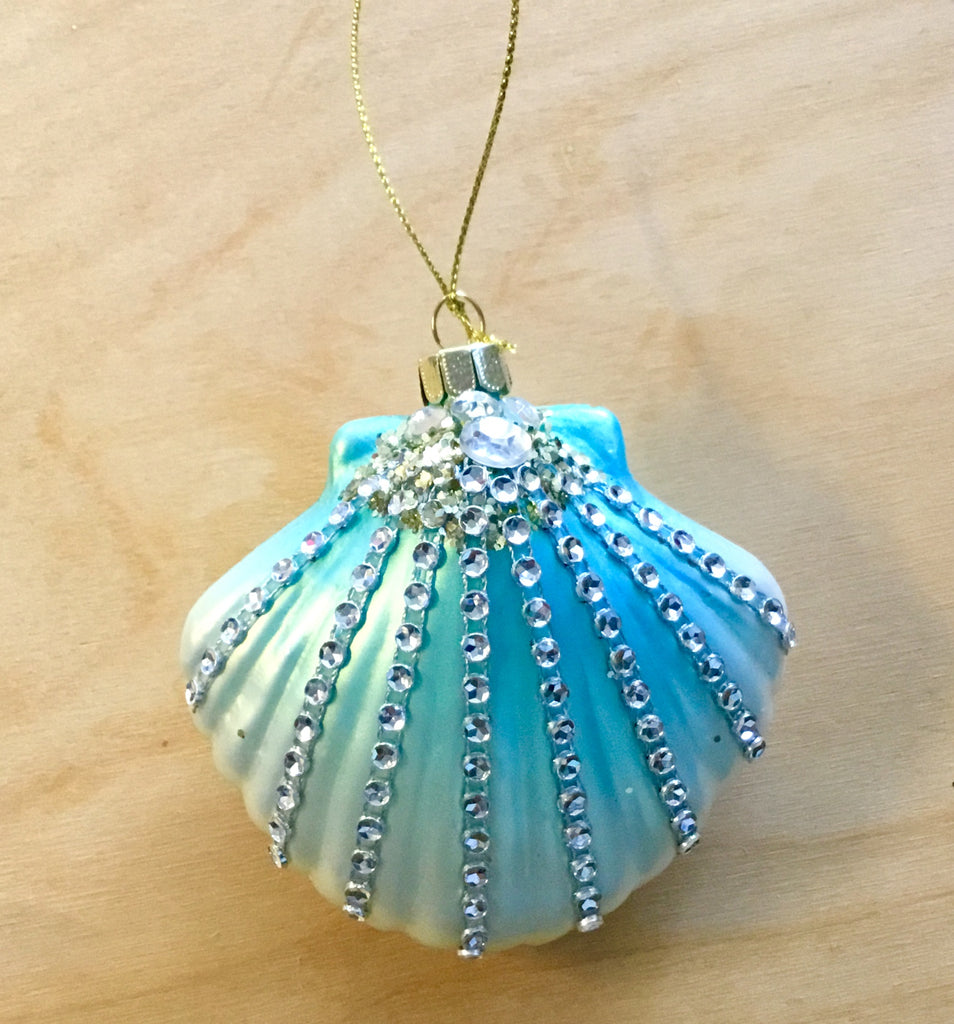 Shimmer Seashell Ornament