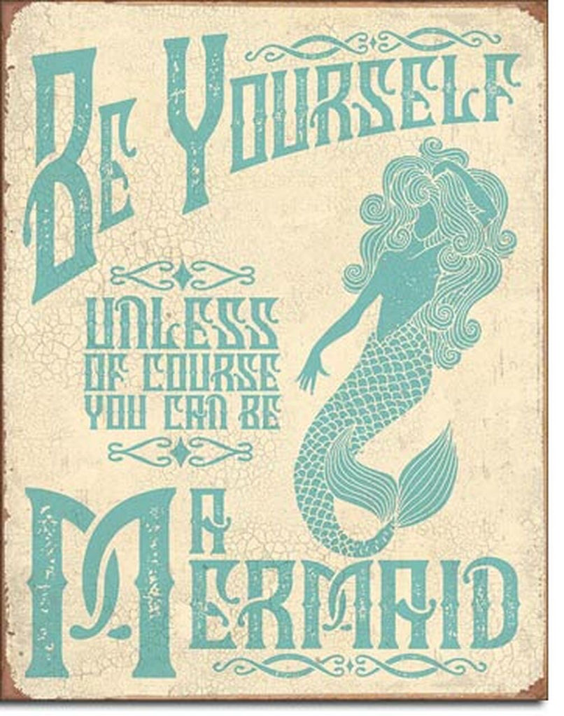 Mermaid Tin Signs