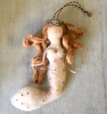 Mermaid Princess Felt Ornament