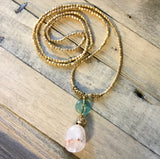 Sea Beauty Boho Beaded Necklace