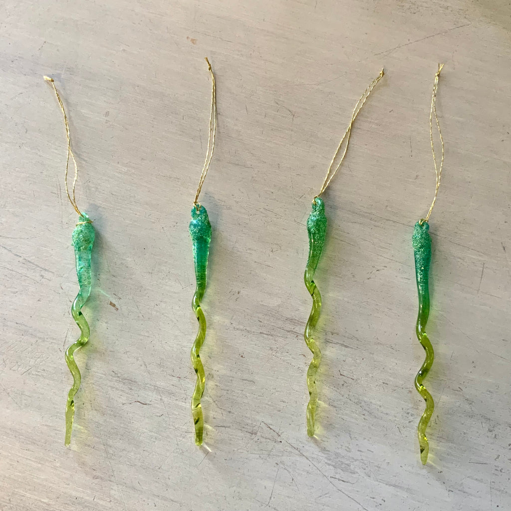 Mermaid Icicle Ornament