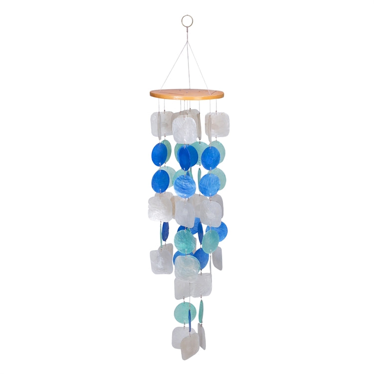 Capiz Geometric Windchime