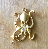 Crackin Octopus/ Medium/ Gold