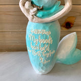 Minimal Mermaid Statue
