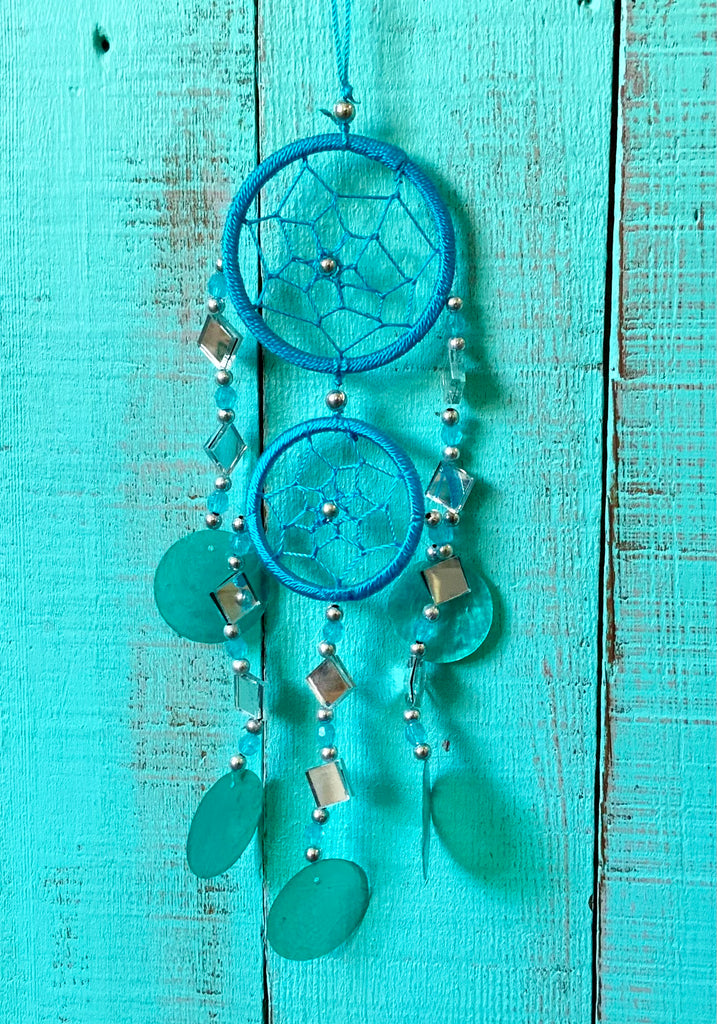 Double Dream Catcher Capiz Mobile