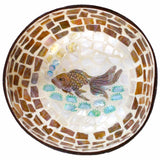 Mother of Pearl Orient Coconut Bowl