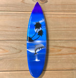 Large Sunset Beach Surfboard Magnet