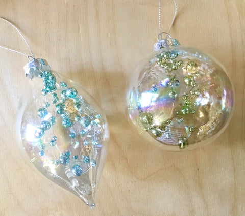 Ocean Bubbles Bulb Ornament