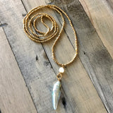 Sea Beauty Boho Beaded Necklace