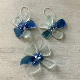 Jeweled Glass Flower Ornament