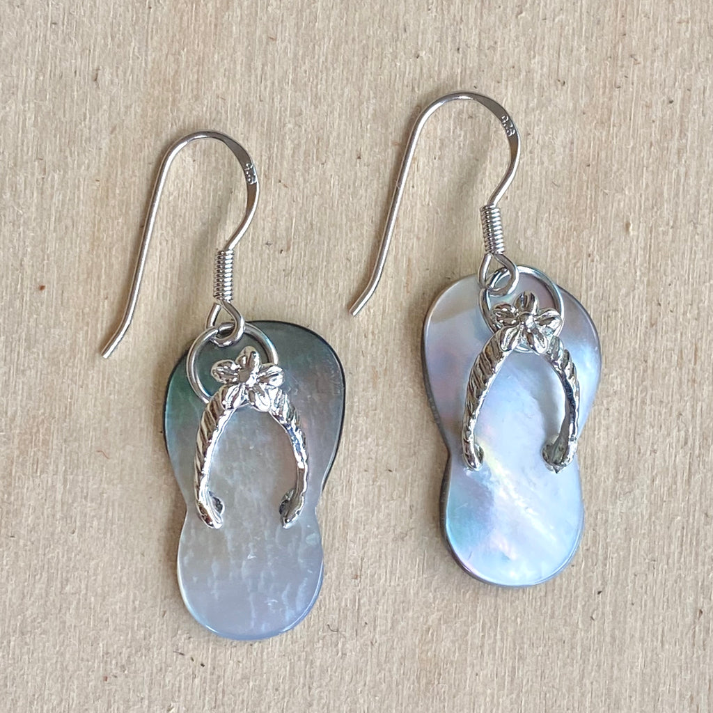 MOP Flip Flop Earrings