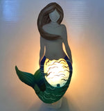 Capiz Mermaid Nightlight