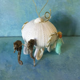 Cinderella Sea Urchin Carriage Ornament