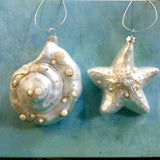 White Pearl Shell Ornaments