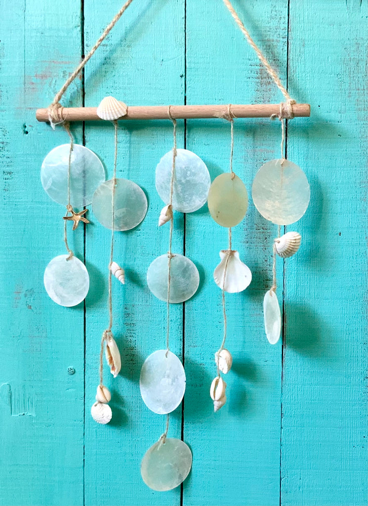 Seashell Capiz Charm Windchime