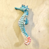 Colorful Seahorse Ornament