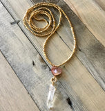 Sea Beauty Boho Beaded Necklace