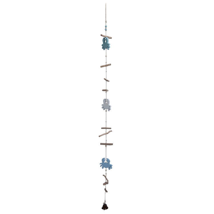 Sea Life Wood & Rope Windchime