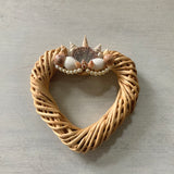 Seashore Wicker Heart