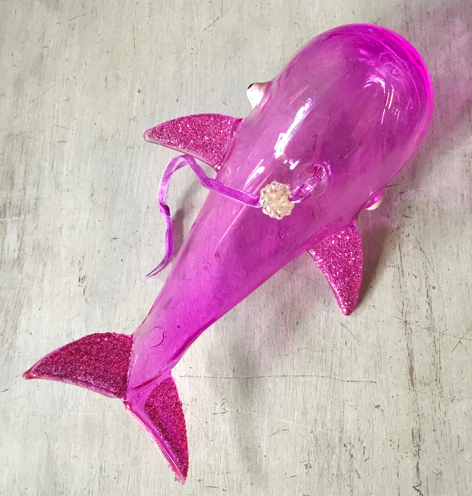 Sperm Whale Glass Ornament