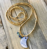 Sea Beauty Boho Beaded Necklace