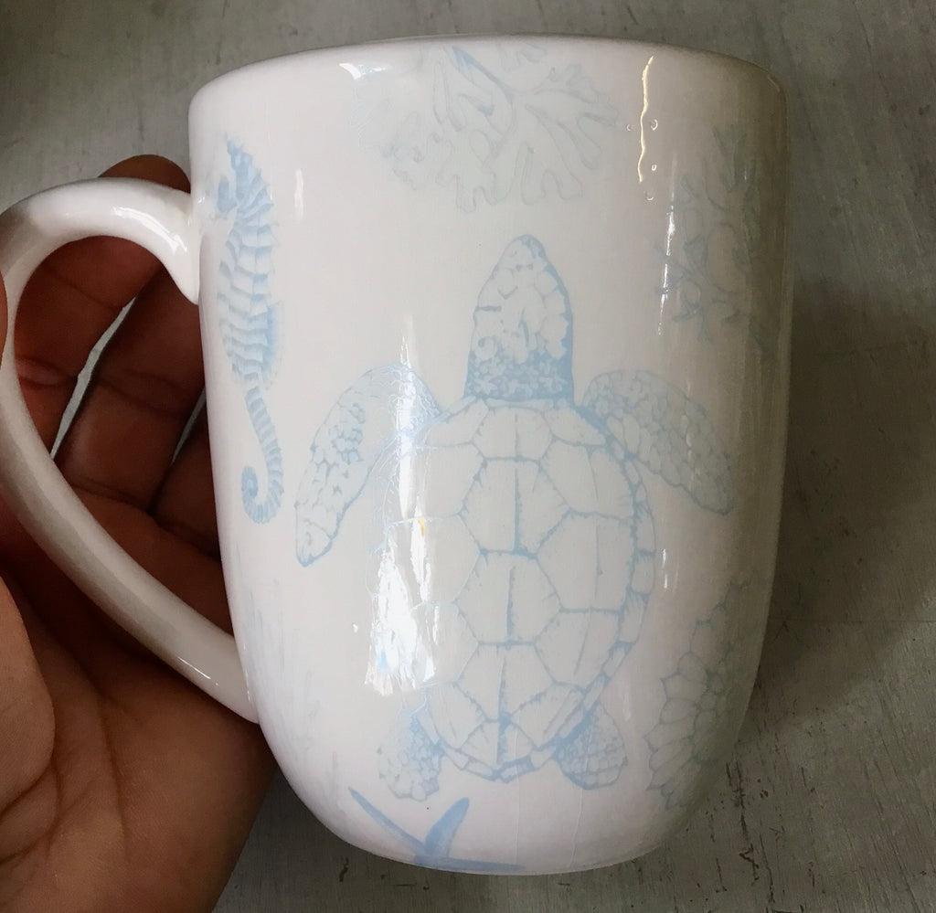 Soft Ocean Sea Life Mug
