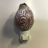 Carved Cowrie Shell Nightlight
