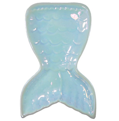 Iridescent Mermaid Tail Jewelry Dish
